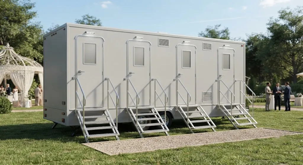 4 Stall Restroom Trailer in South Fulton, GA