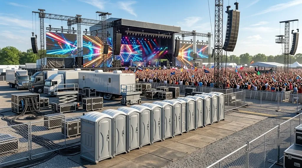 Concert Restroom Rental in South Fulton, GA
