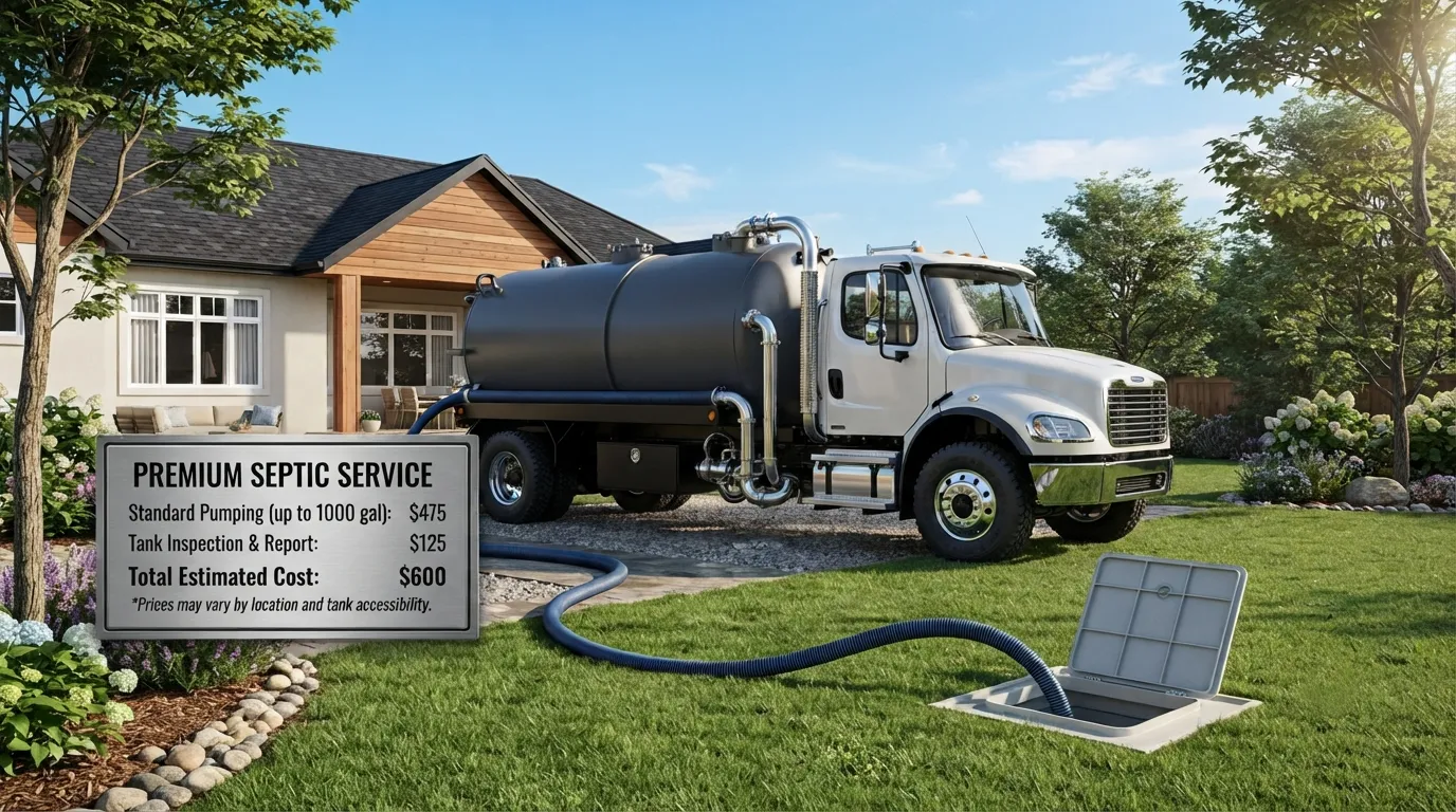 Septic Tank Pumping Cost in South Fulton, GA